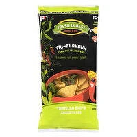 Fresh is Best - Tortilla Chips Tri-Flavour, 300 Gram