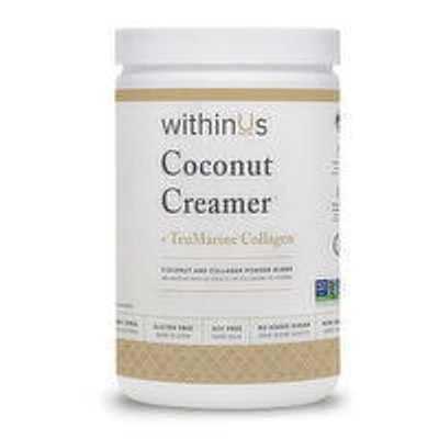 withinUs - Coconut Creamer + Collagen, 275 Gram