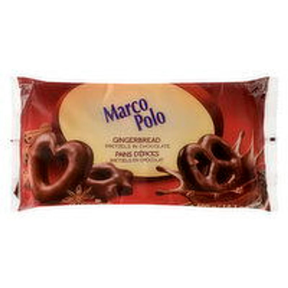 Marco Polo - Gingerbread Pretzels In Chocolate, 400 Gram