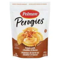 Pelmen - Perogies, Potato with Cheddar & Bacon, 500 Gram