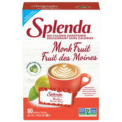 Splenda - Monk Fruit Packets, 80 Each