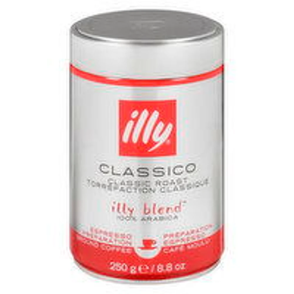 Illy - Classico Espresso Ground Coffee, 250 Gram