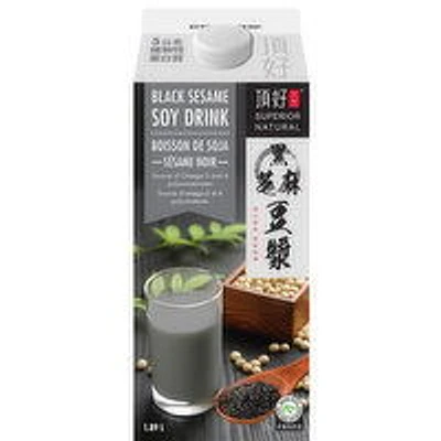 Superior Tofu - Black Sesame Soy Drink, 1.89 Litre