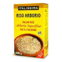 Italissima - Riso Arborio Italian Rice, 1 Kilogram