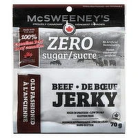 Mcsweeneys - Zero Sugar Old Fashioned Beef Jerky, 70 Gram