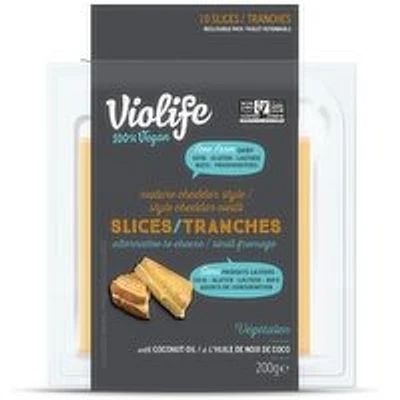 Violife - Mature Cheddar Style Slice, 200 Gram
