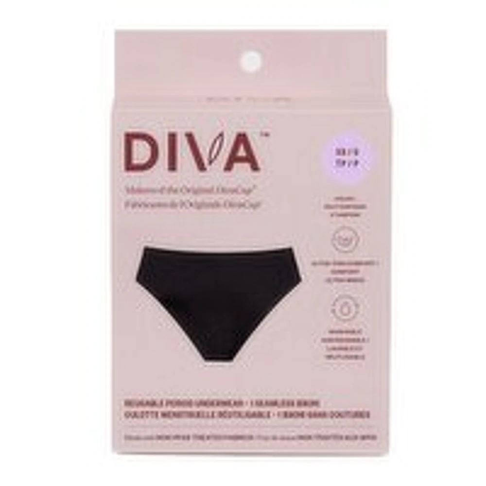 DIVA - Reusable Period Underwear XS/S, 1 Each