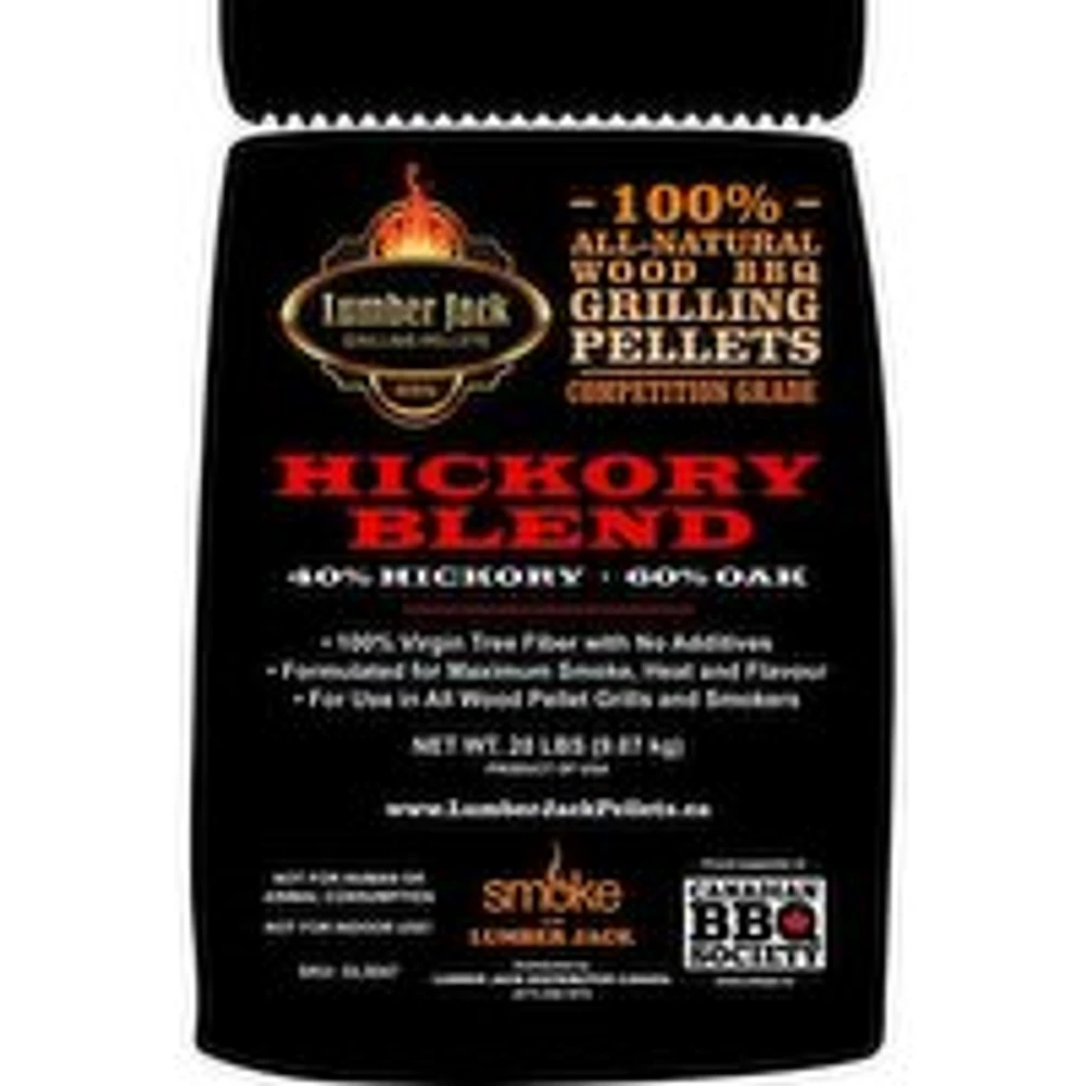 Lumber Jack - Hickory Blend Wood Grilling Pellets, 20 Pound