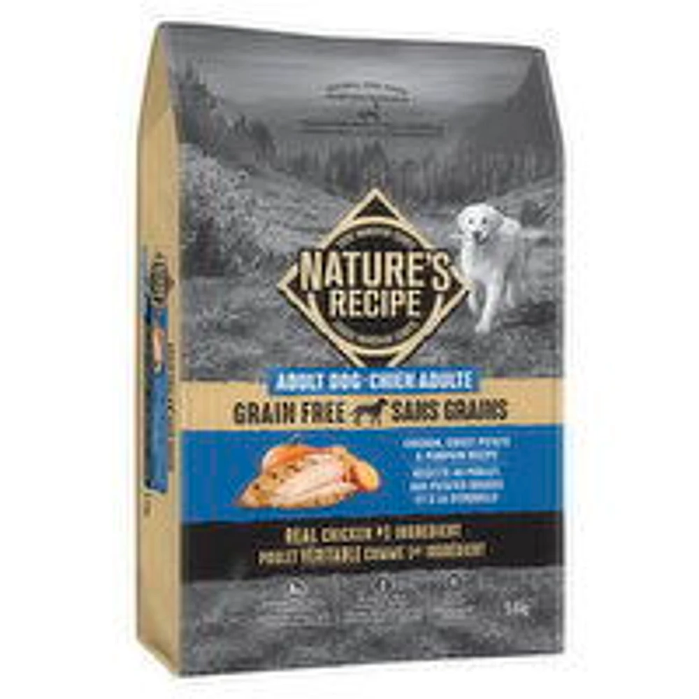 Nature's Recipe - Adult Dog Food - Chicken/Sweet Potato/Pumpkin, 5.4 Kilogram