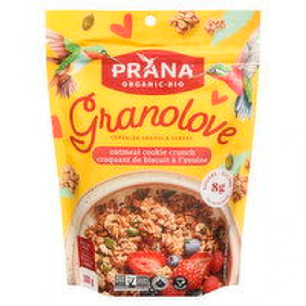 PRANA - Granolove Oatmeal Cookie Crunch Organic, 300 Gram