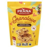 PRANA - Granolove Cookies, Chococlate Chips, 120 Gram