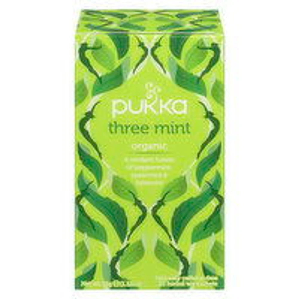 pukka Tea - Three Mint Organic, 20 Each