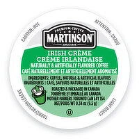 Martinson - Coffee Pods, Irish Creme, 1 Each