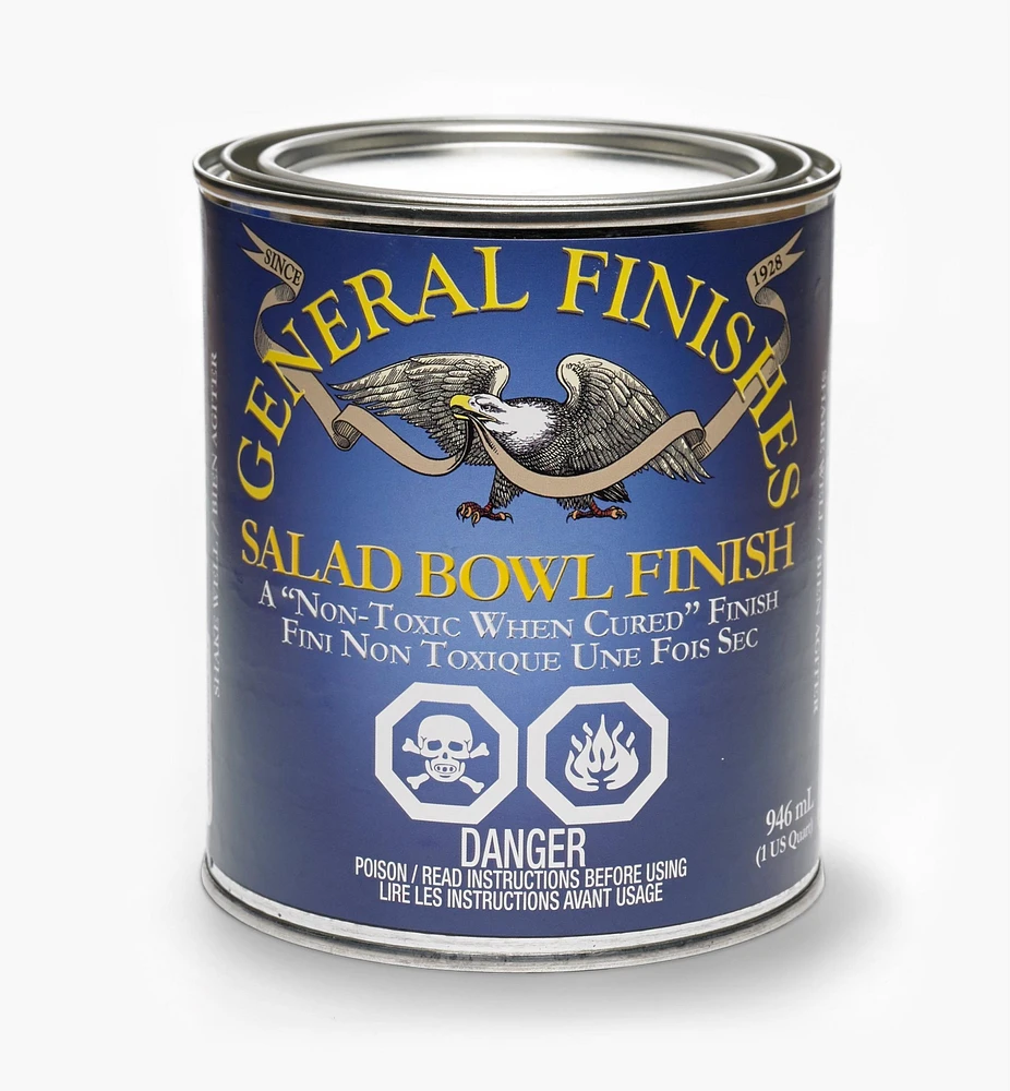 General Wood Bowl Finish