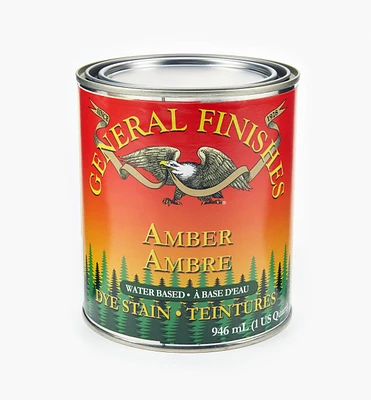 Teinture à colorant soluble à base d'eau General – ambre