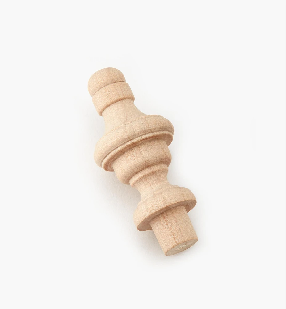 Fleuron empire en bois dur