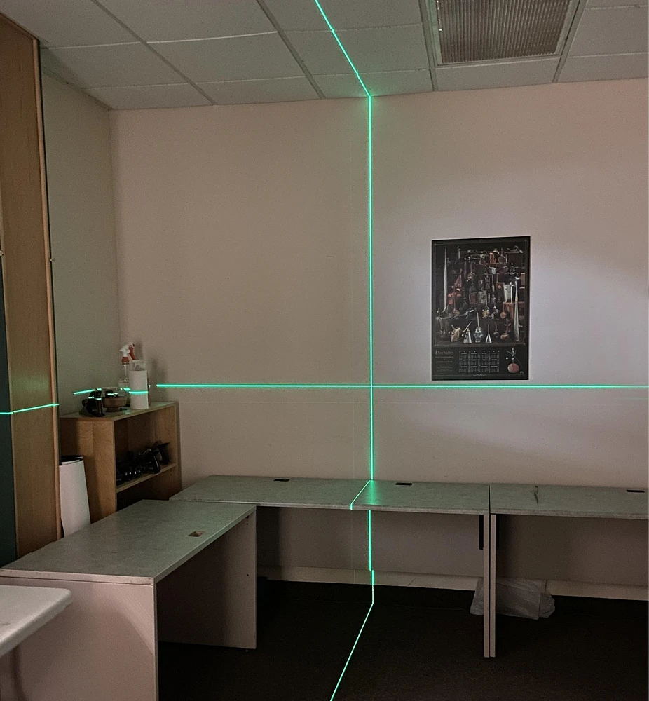 Green Crosshair Laser Level
