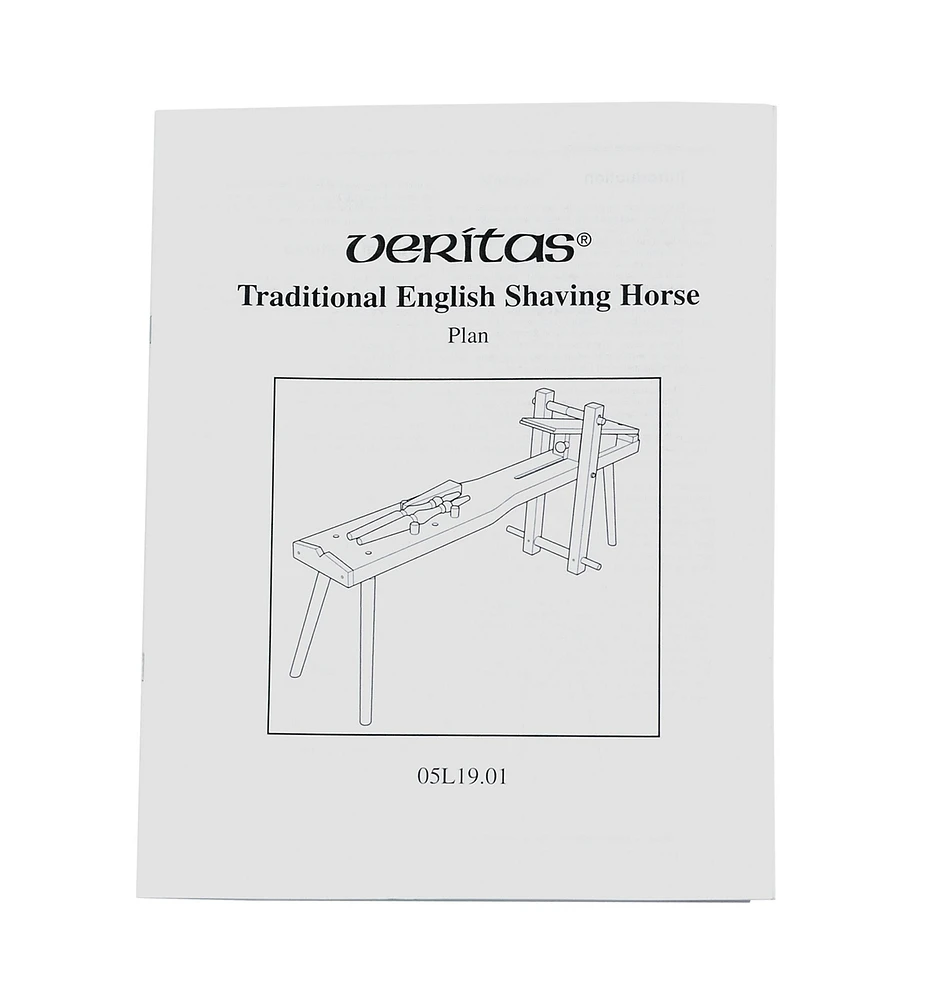 Traditional English Shaving Horse Plan