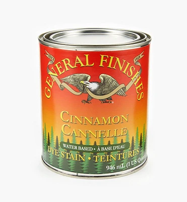 Teinture à colorant soluble à base d'eau General – cannelle