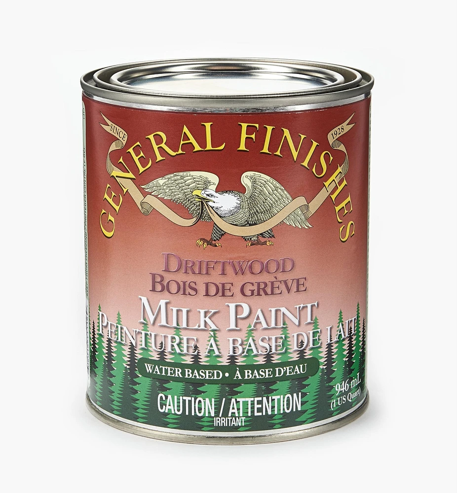 Peinture de lait General, bois de grève
