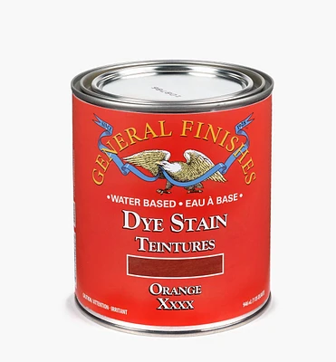 Teinture à colorant soluble à base d'eau General – orange
