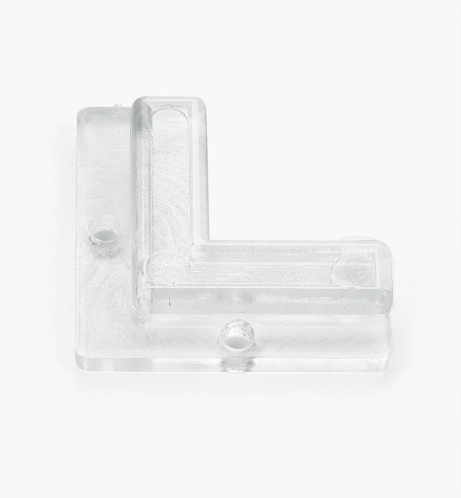 Supports à angle droit pour miroir