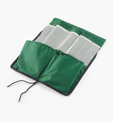 Porte-outils pour agenouilloir-tabouret pliant