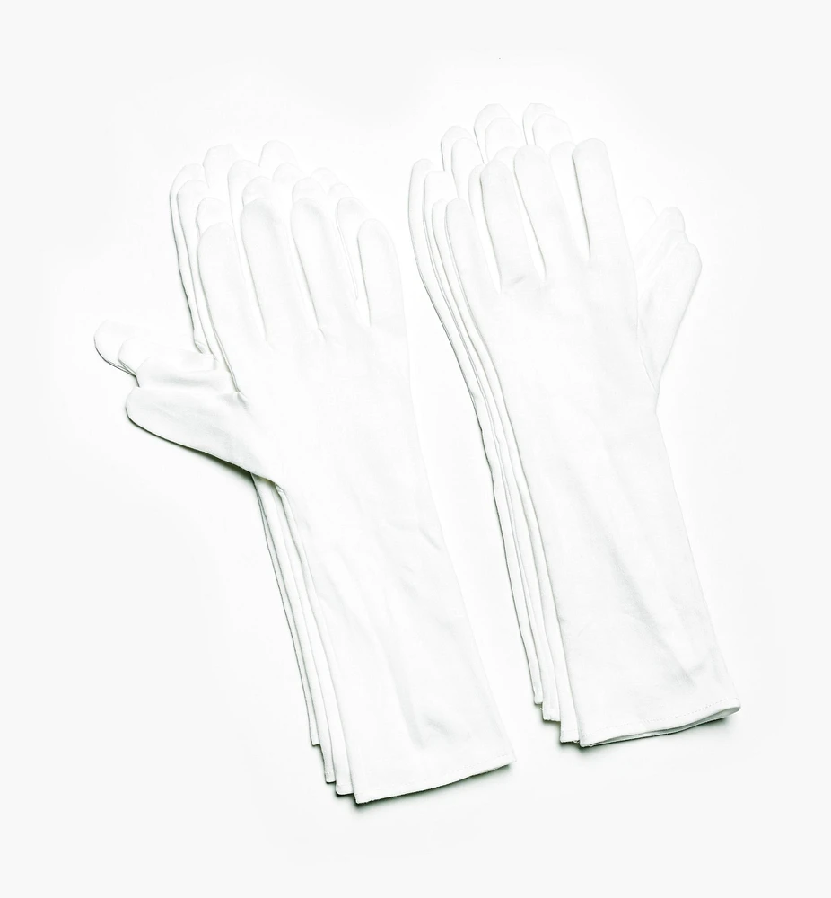 Extra-Long Cotton Glove Liners