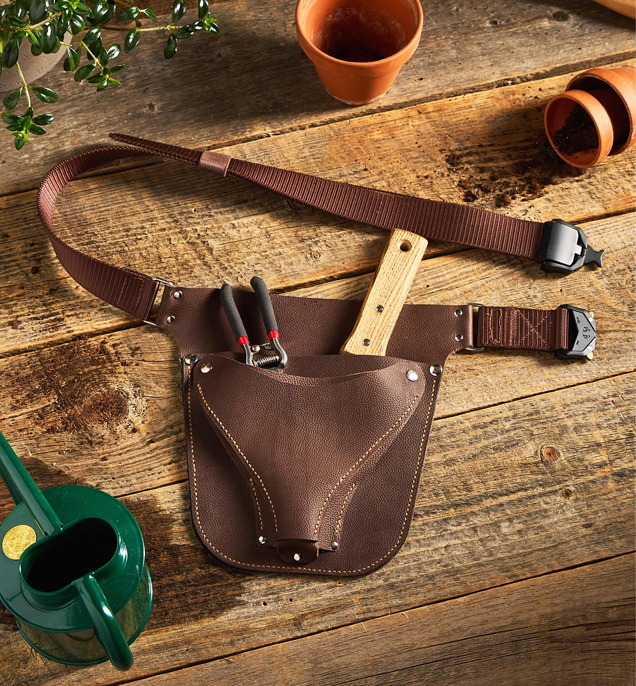 Trousse-projet pour porte-outils de jardinage en cuir