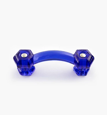 Hexagonal Glass Pull