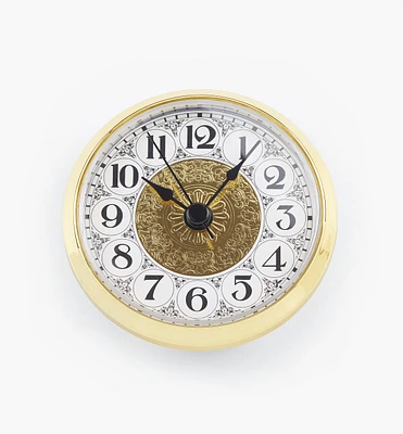 Horloge encastrable de 2 3/4 po à motifs