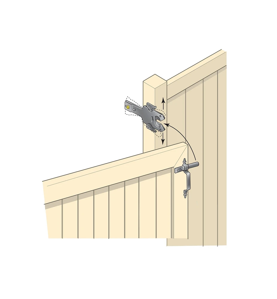 Gate Hardware Set