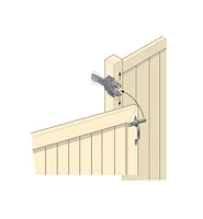 Gate Hardware Set