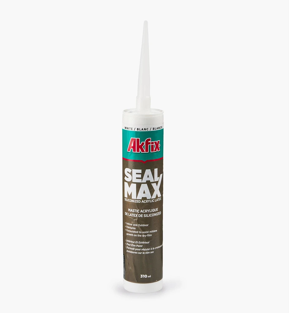 Calfeutrant au latex siliconé Akfix Seal Max