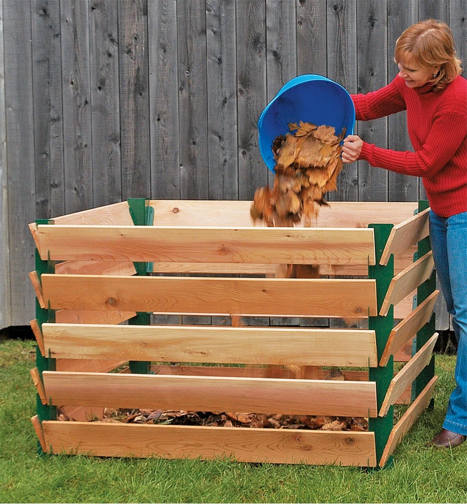 Jeu de cornières pour composteur