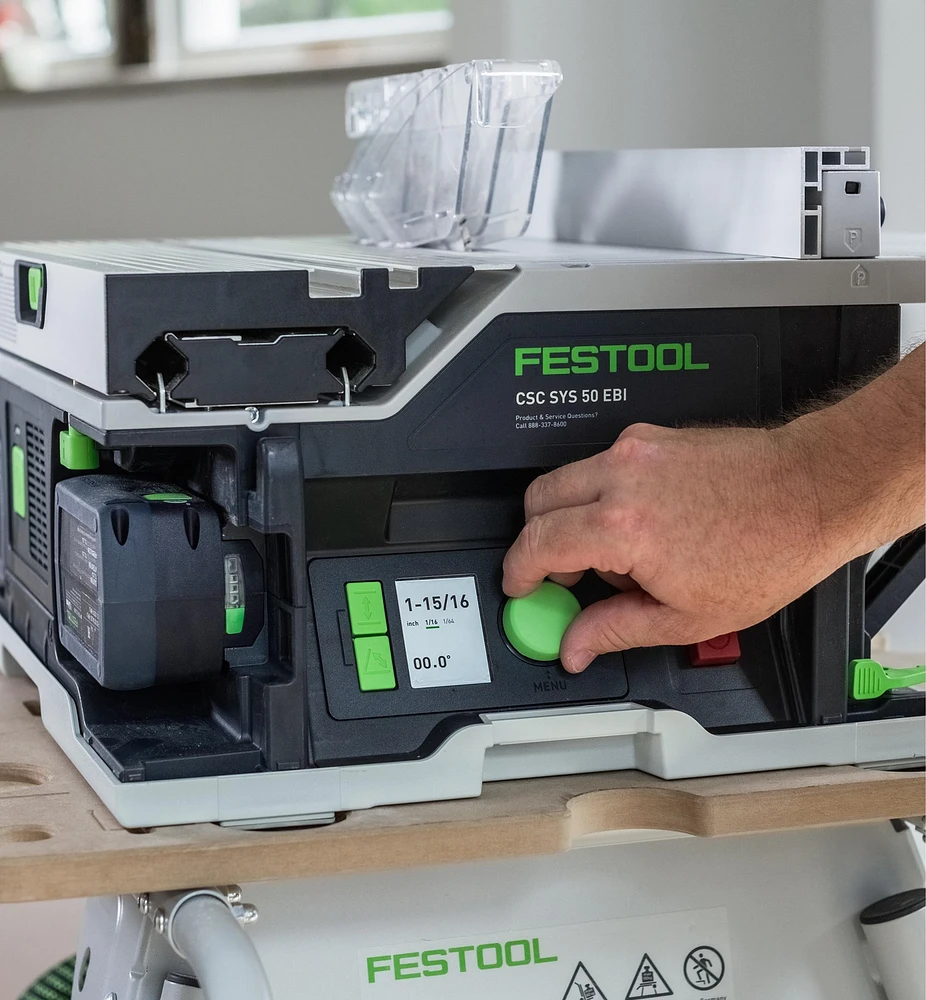 Banc de scie sans fil CSC SYS 50 Festool