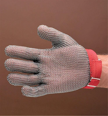 Gant en mailles d'acier pour sculpteur