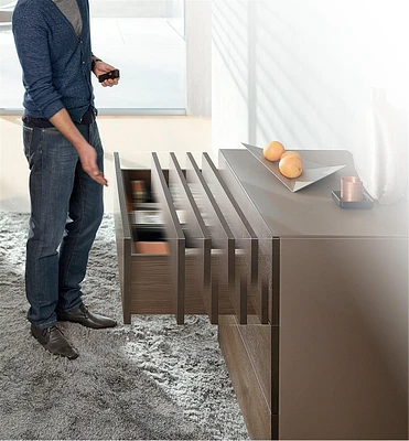 Coulisses pour tiroirs Tip-On Movento Blum