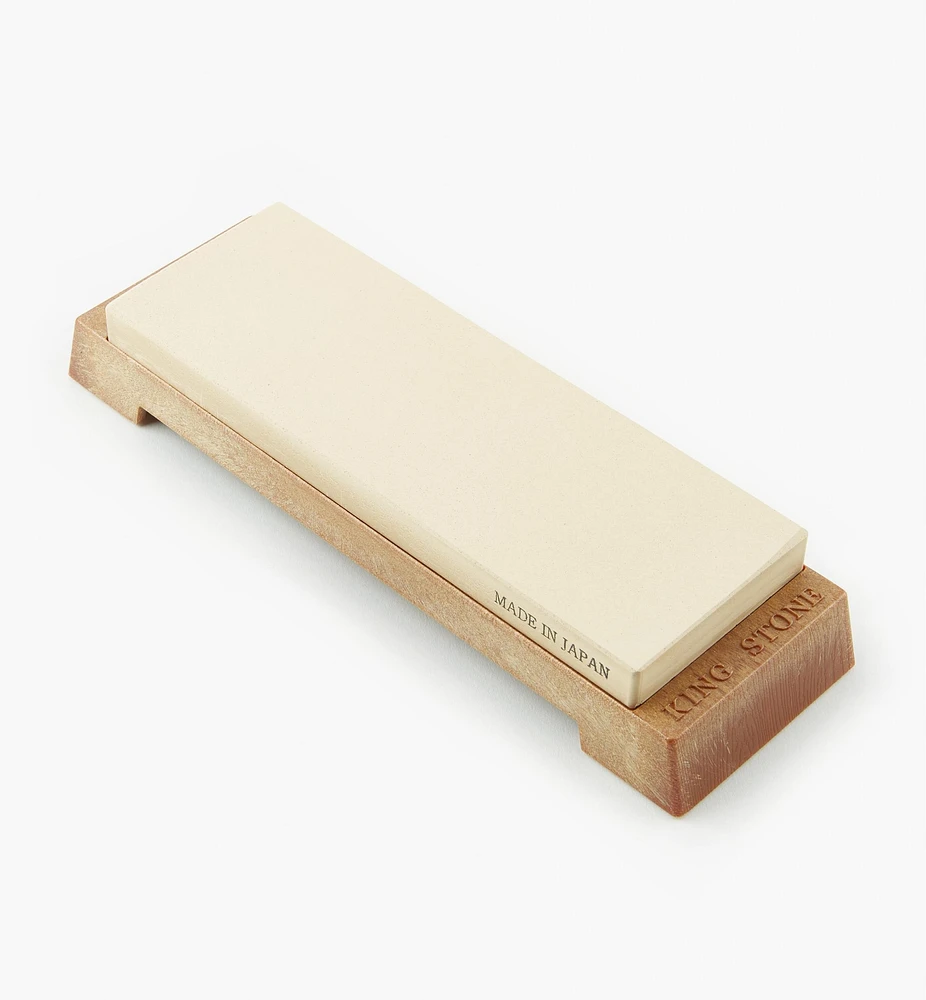 Pierre à affûter beige de grain 8000 King