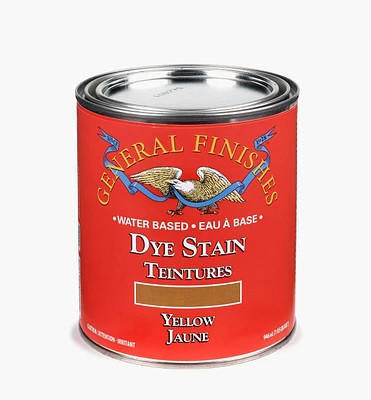 Teinture à colorant soluble à base d'eau General – jaune