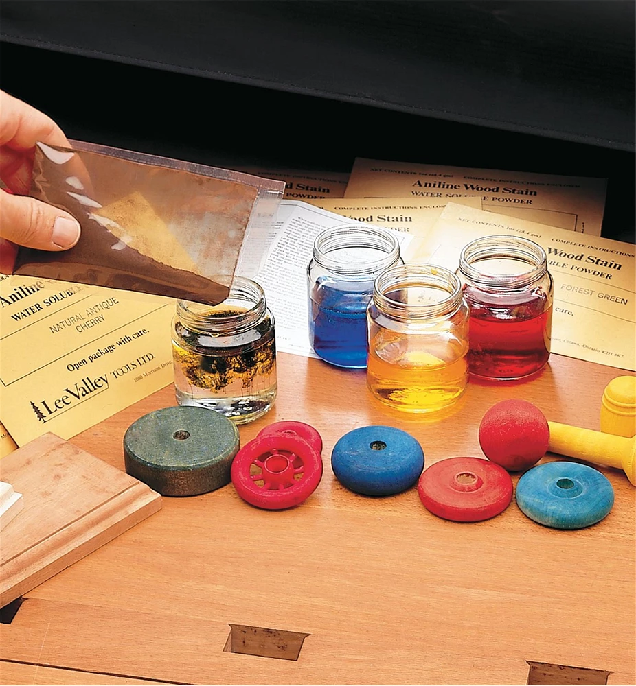 Teintures d'aniline solubles dans l'eau de couleurs vives