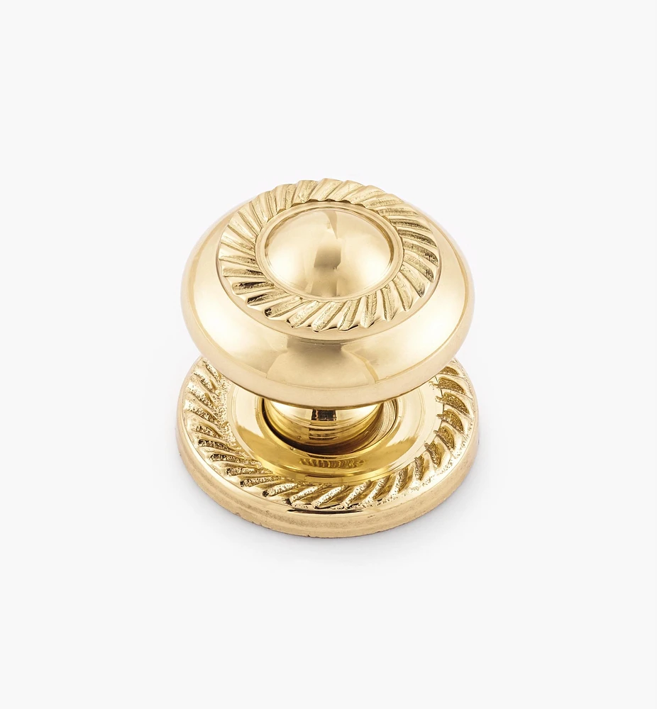 Bouton sur rosace de style géorgien