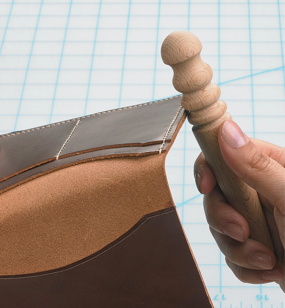 Lissoir en bois
