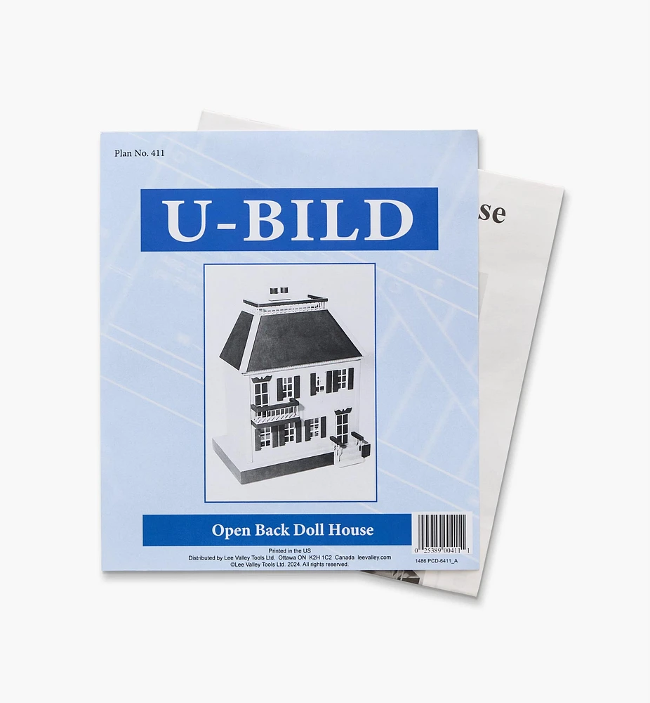 Open Back Doll House Plan