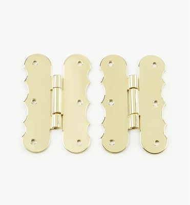 Narrow Scalloped Hinges