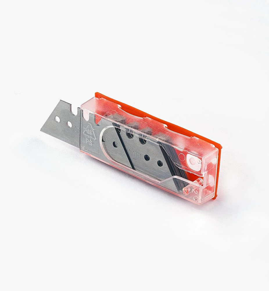 Lames trapézoïdales pour couteau tout usage