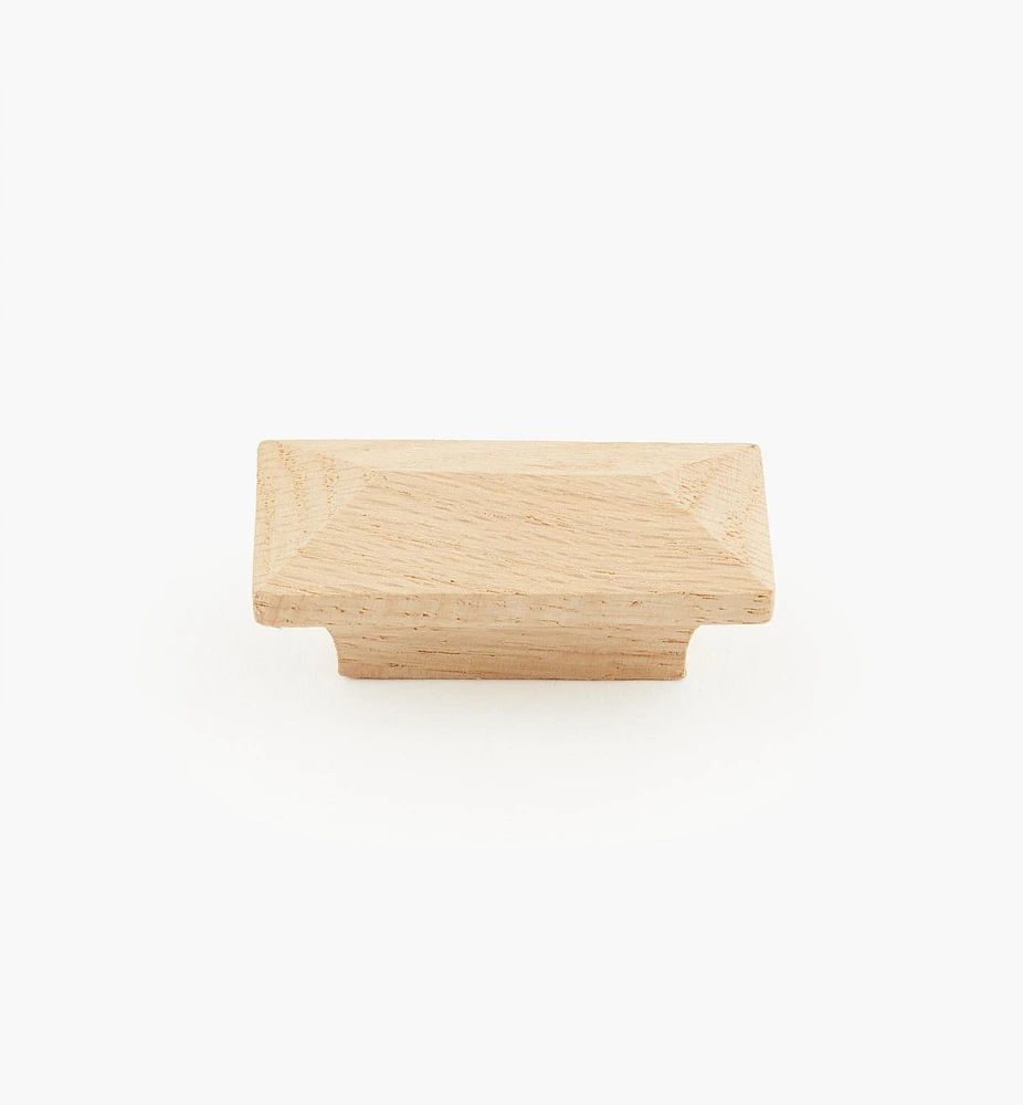 Squared Wood Pyramid Pull
