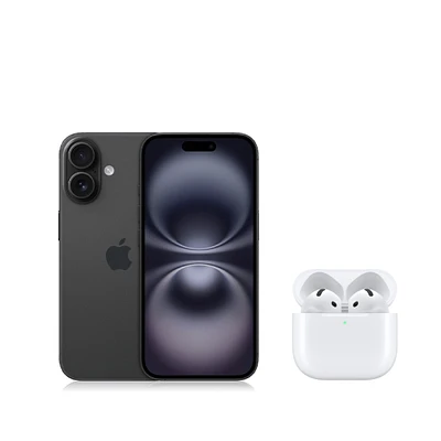 Apple iPhone 16 & AirPods (4th Gen)