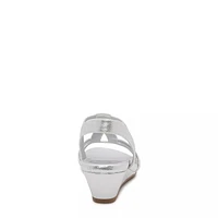 Valka Wedge Evening Sandal