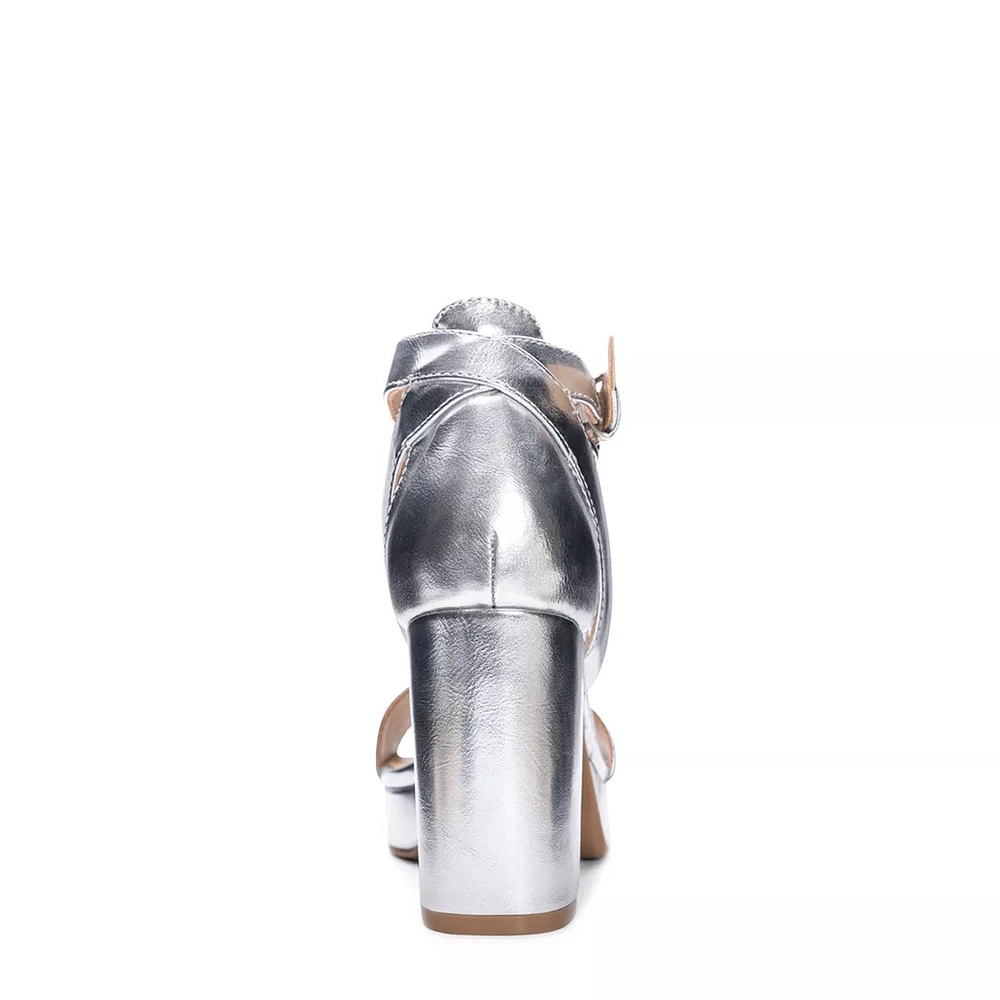 Women's Go On Platform Wide Width Sandal